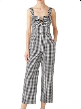 Tanya Taylor Rosalind gingham jumpsuit